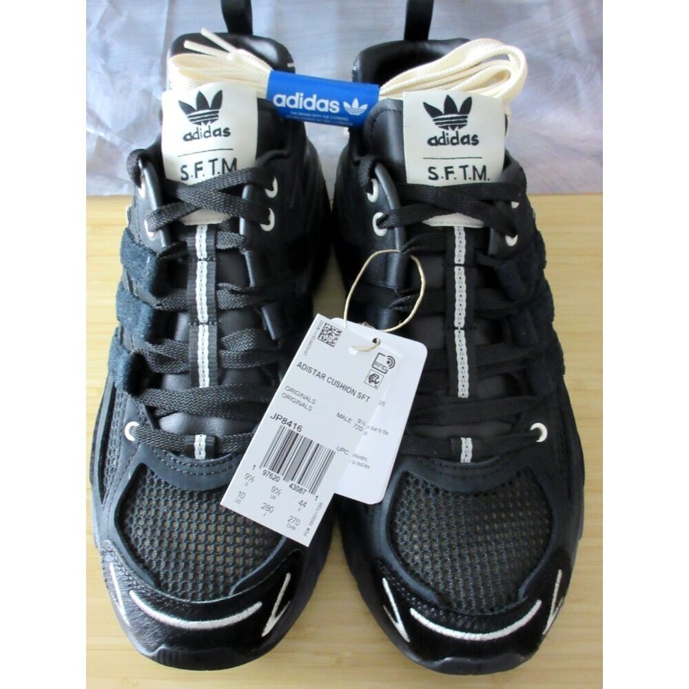 Adidas Men's Song for the Mute x Adistar Cushion SFTM Mesh Sneakers Black NIB - Picture 4 of 8